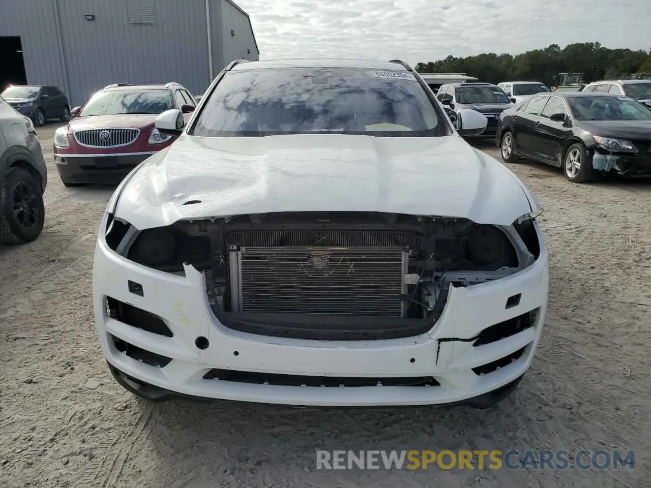 5 Фотография поврежденного автомобиля SADCK2GX4KA396800 JAGUAR F-PACE 2019