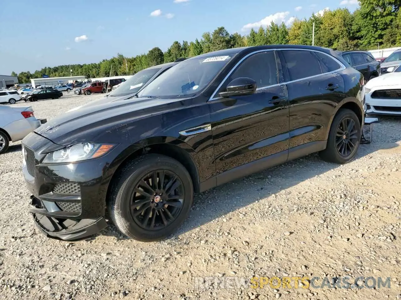 1 Photograph of a damaged car SADCK2GX6KA395177 JAGUAR F-PACE 2019