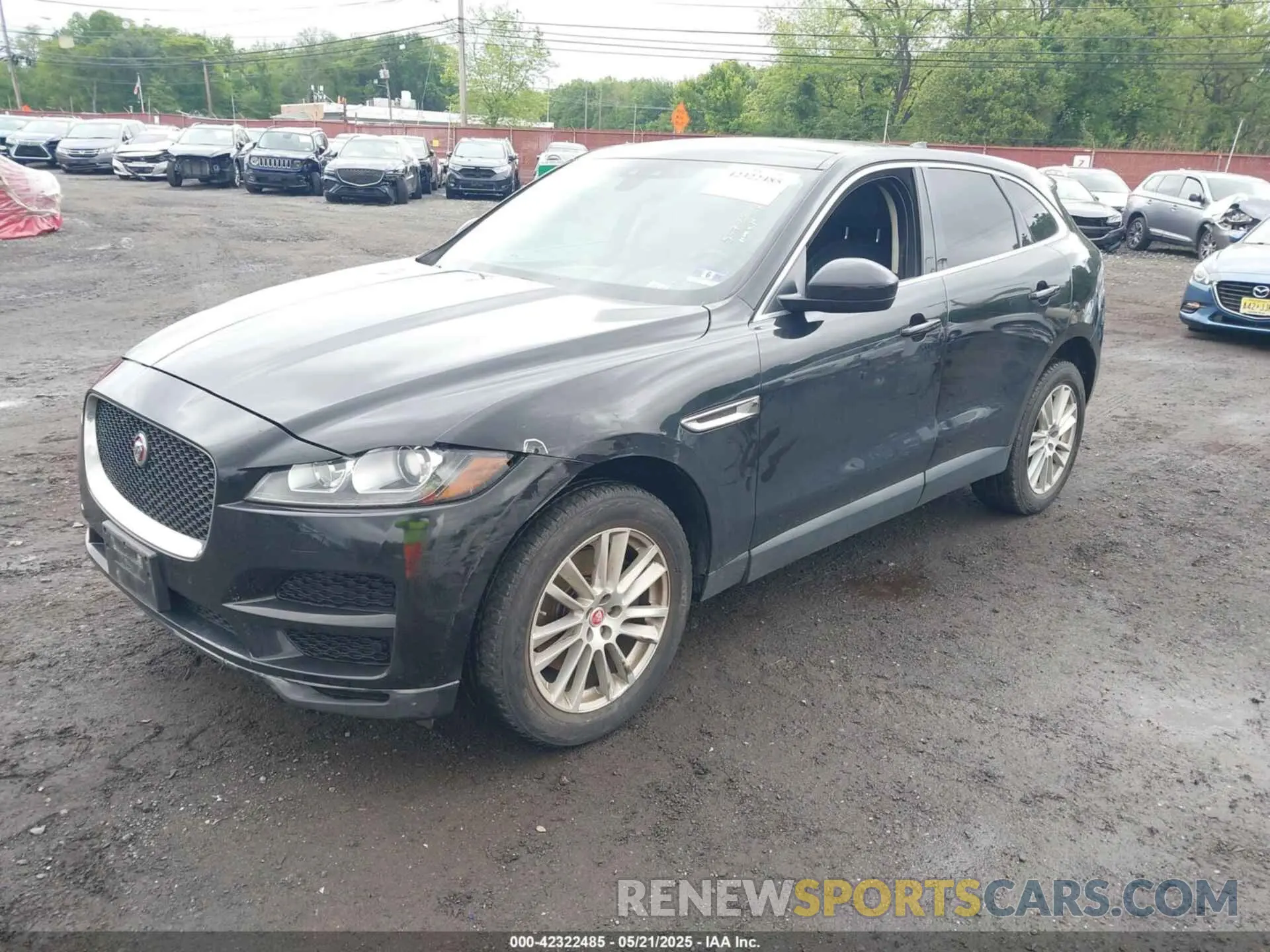 2 Photograph of a damaged car SADCK2GX7KA392837 JAGUAR F-PACE 2019