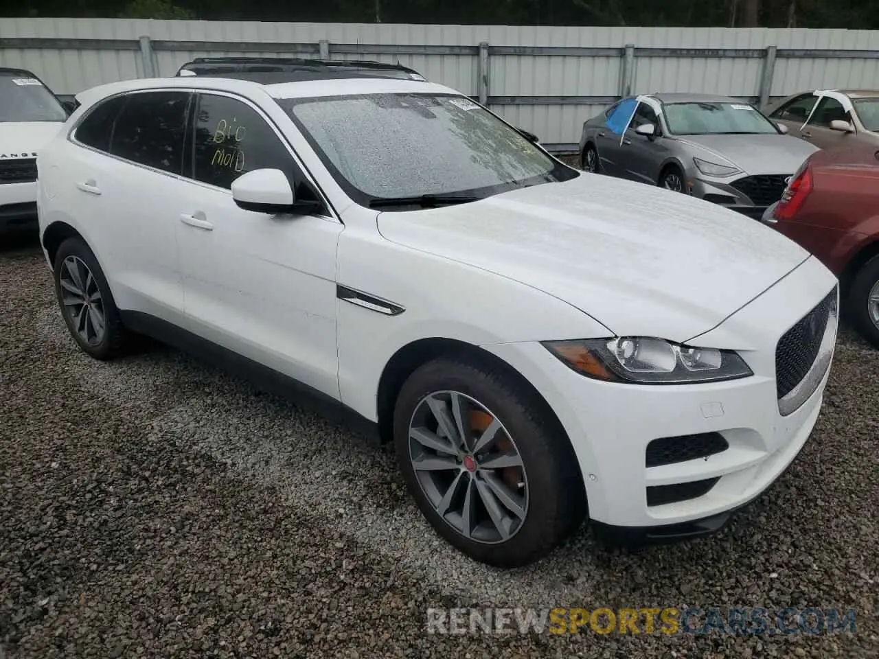4 Фотография поврежденного автомобиля SADCK2GX7KA398511 JAGUAR F-PACE 2019