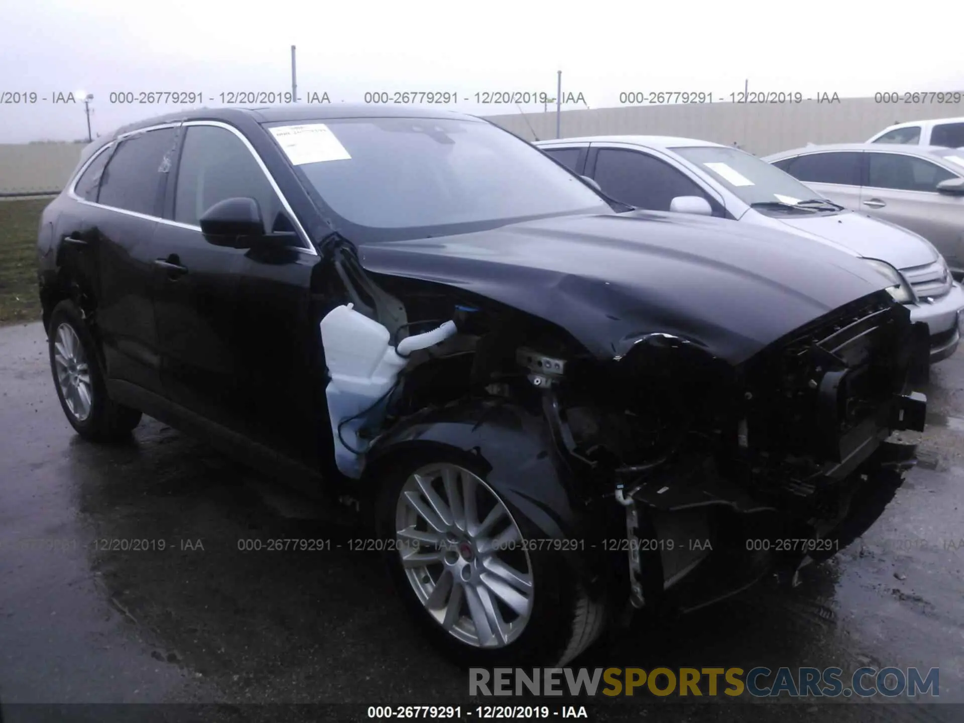 1 Photograph of a damaged car SADCK2GX8KA392538 JAGUAR F-PACE 2019