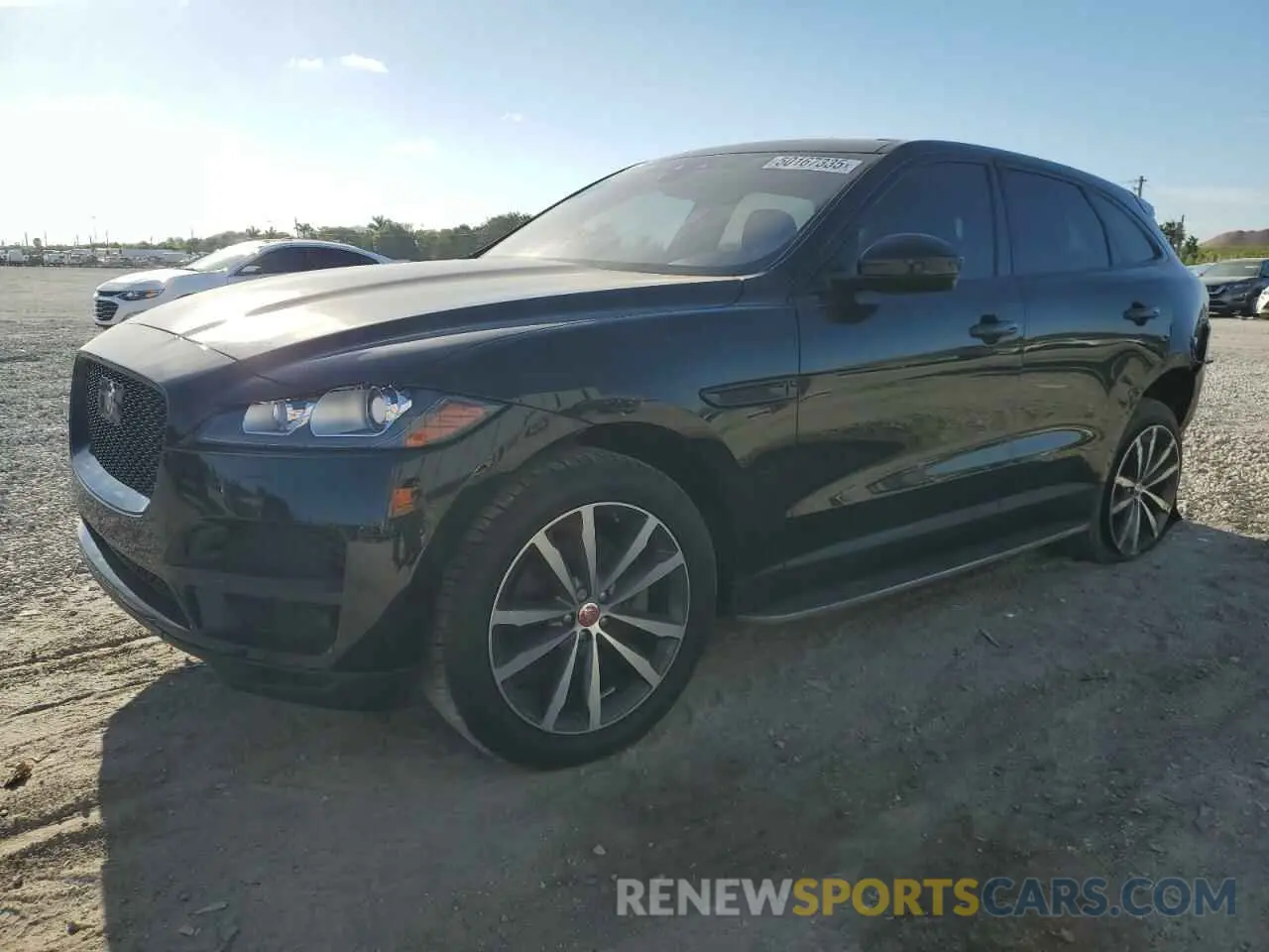 1 Photograph of a damaged car SADCK2GXXKA606848 JAGUAR F-PACE 2019