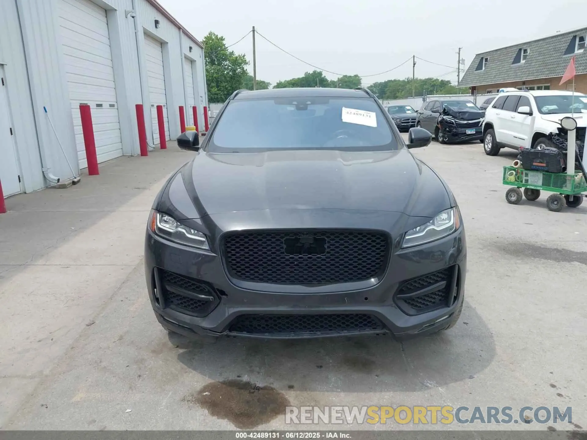 11 Фотография поврежденного автомобиля SADCL2GX3KA600791 JAGUAR F-PACE 2019