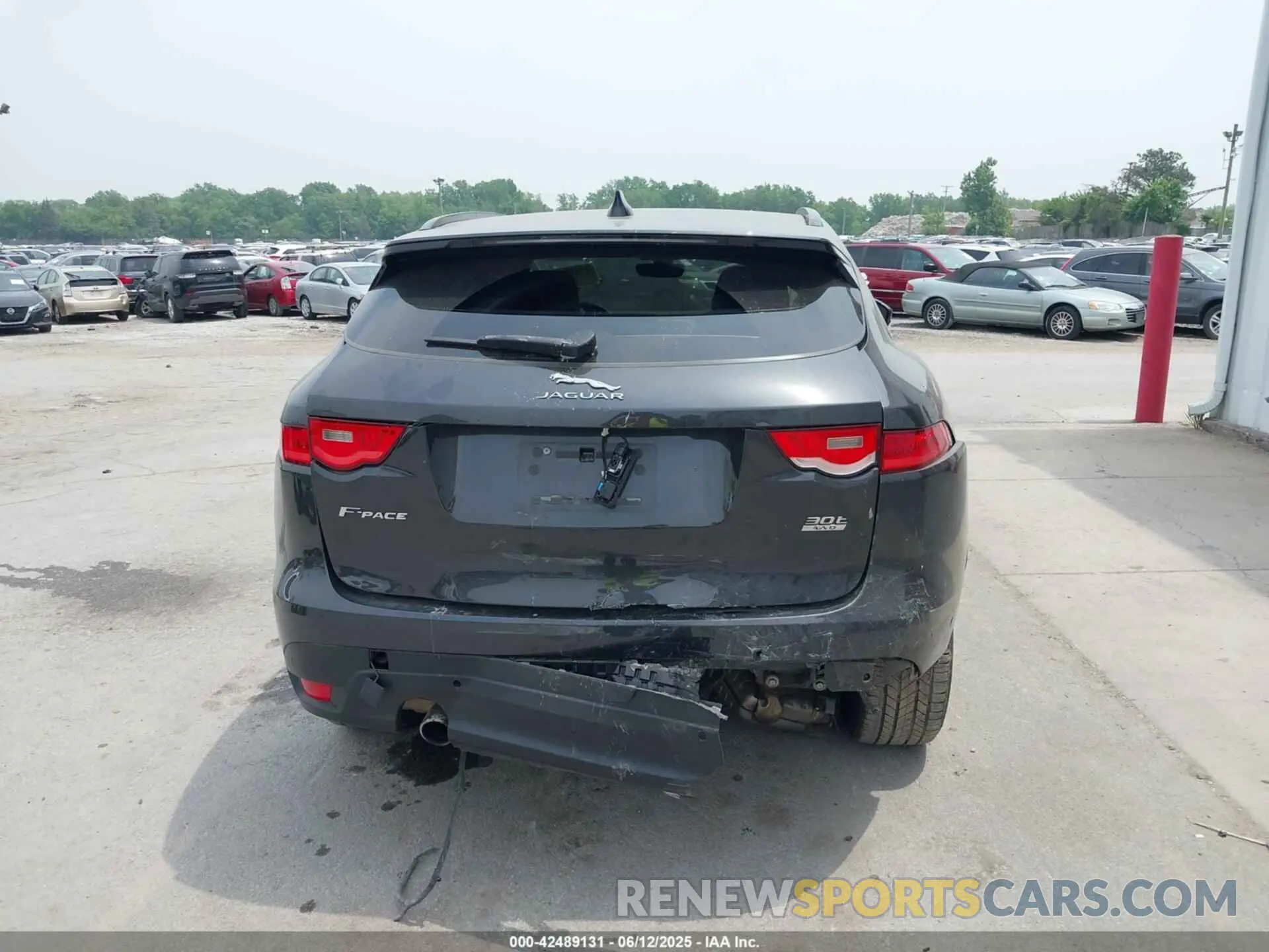 15 Фотография поврежденного автомобиля SADCL2GX3KA600791 JAGUAR F-PACE 2019