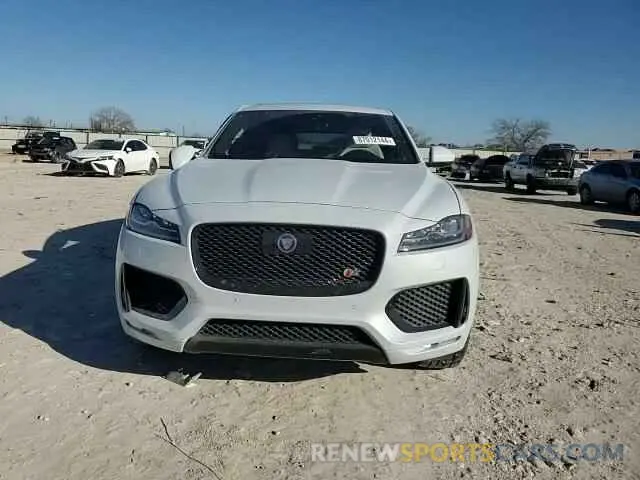 11 Фотография поврежденного автомобиля SADCM2FV1KA391631 JAGUAR F-PACE 2019
