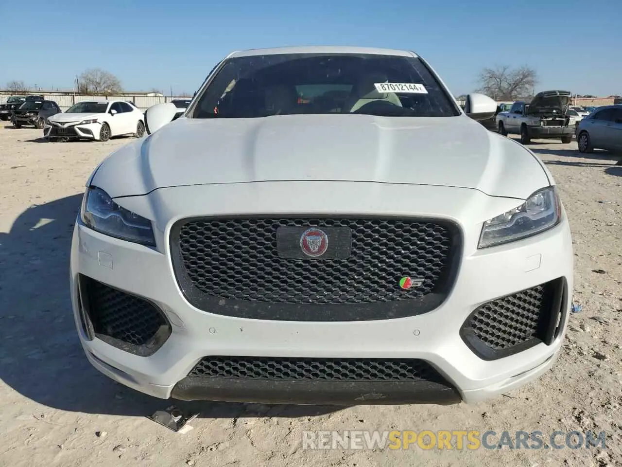 5 Фотография поврежденного автомобиля SADCM2FV1KA391631 JAGUAR F-PACE 2019