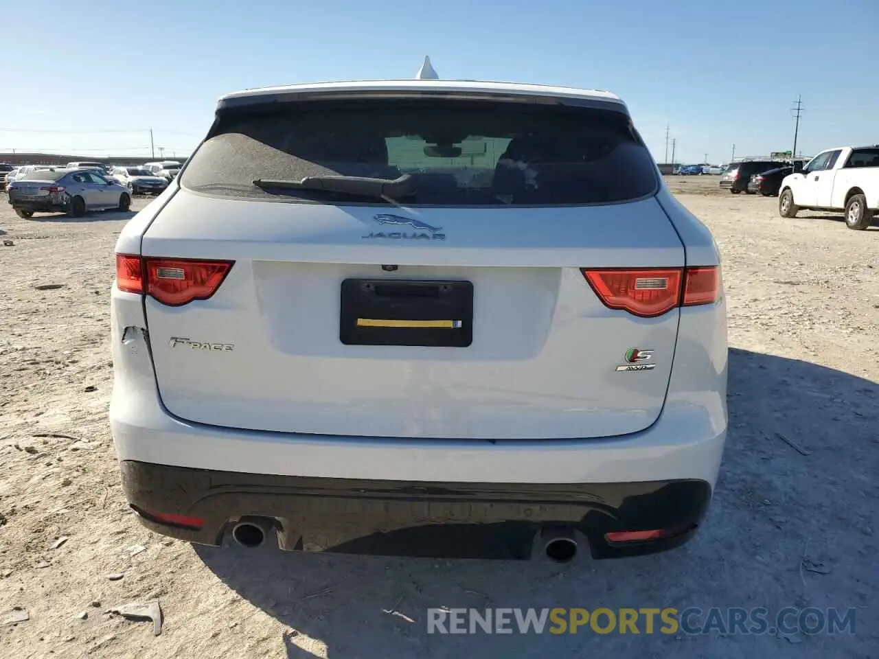 6 Фотография поврежденного автомобиля SADCM2FV1KA391631 JAGUAR F-PACE 2019