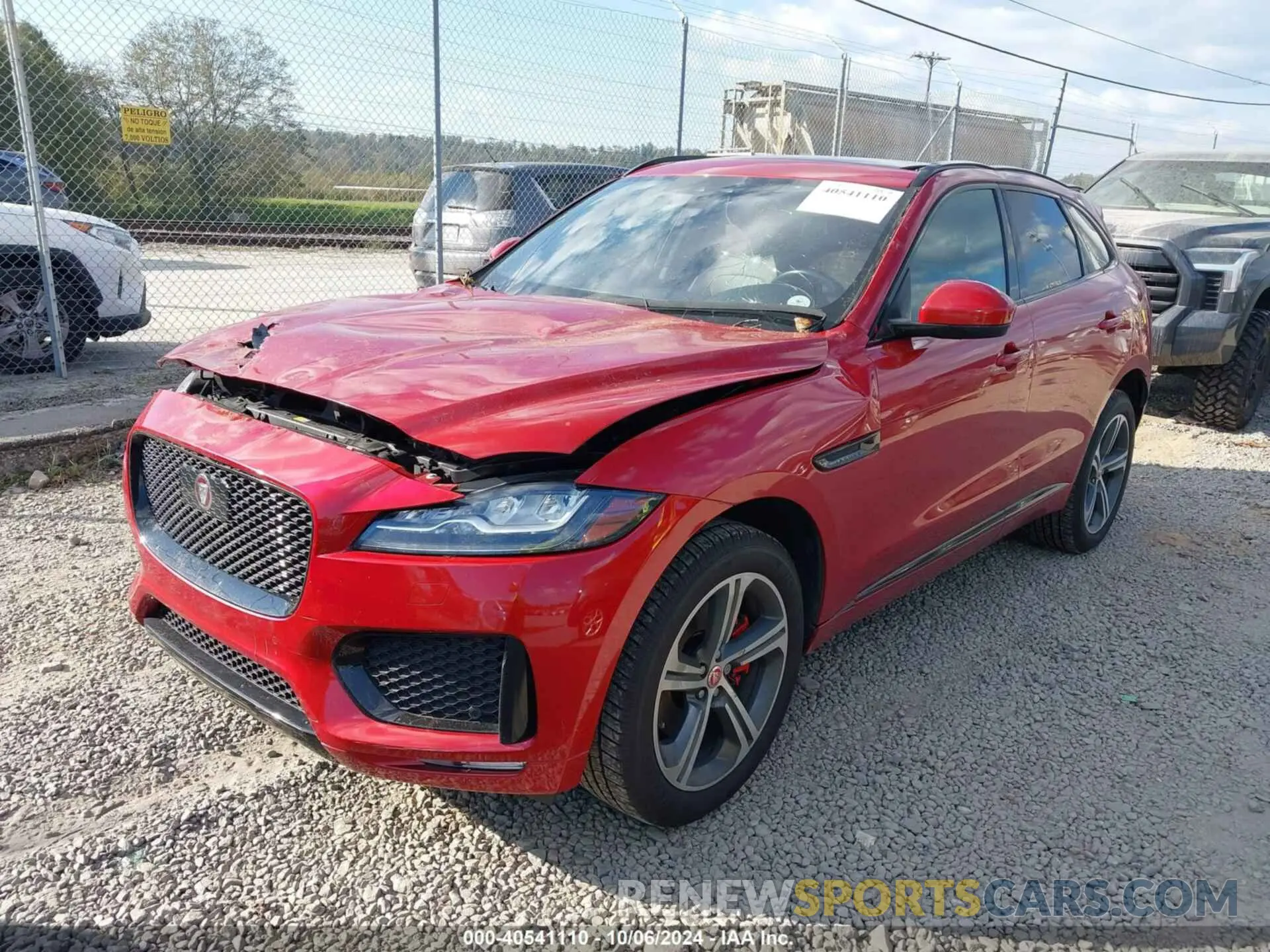 2 Photograph of a damaged car SADCM2FV2KA357049 JAGUAR F-PACE 2019