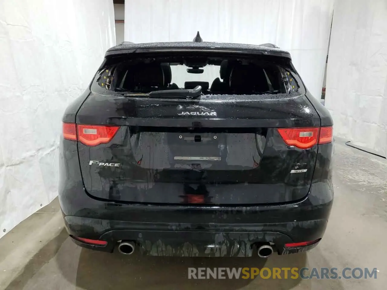 6 Photograph of a damaged car SADCM2FV2KA398295 JAGUAR F-PACE 2019