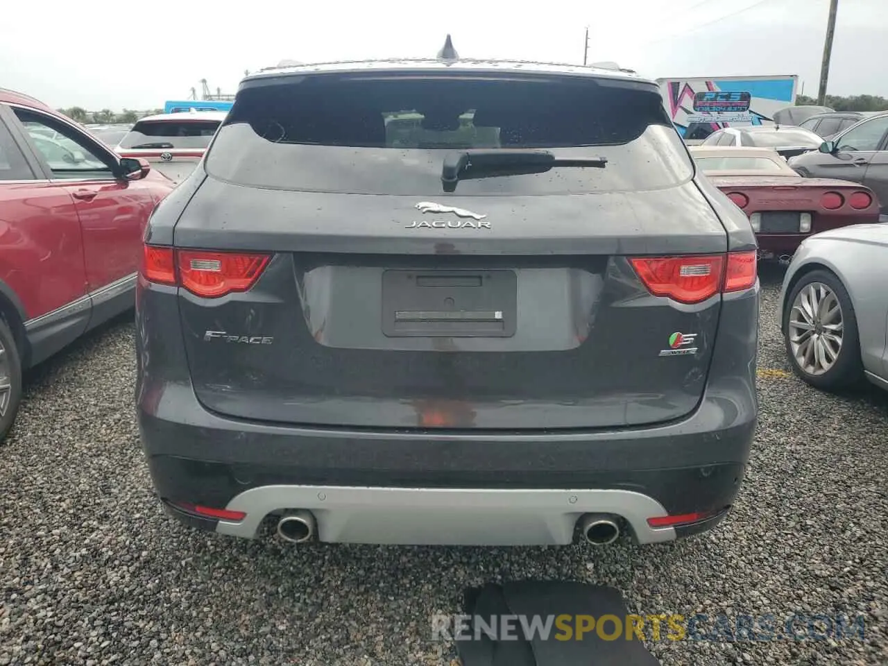 6 Photograph of a damaged car SADCM2FV5KA358051 JAGUAR F-PACE 2019
