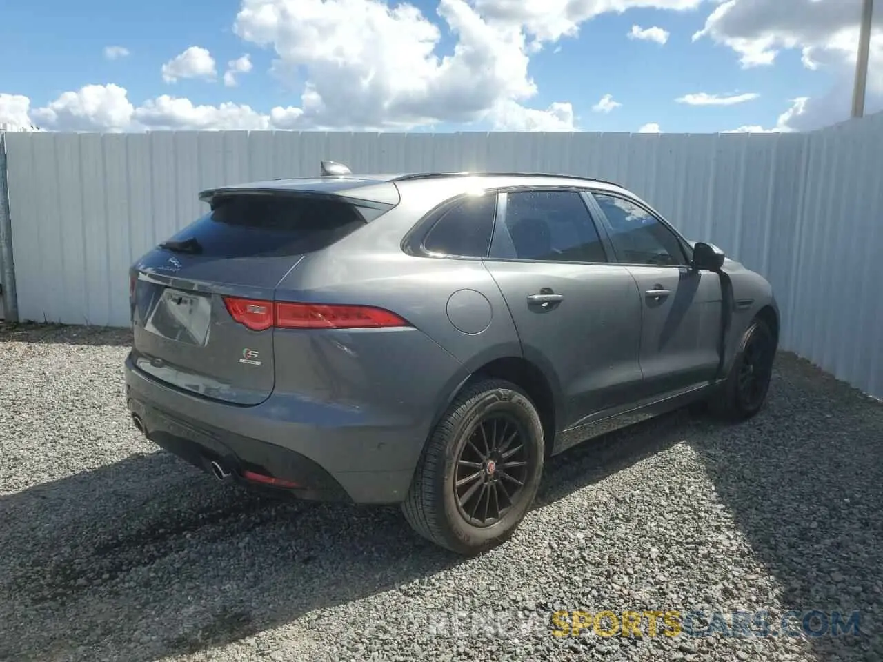 3 Фотография поврежденного автомобиля SADCM2FV5KA396329 JAGUAR F-PACE 2019