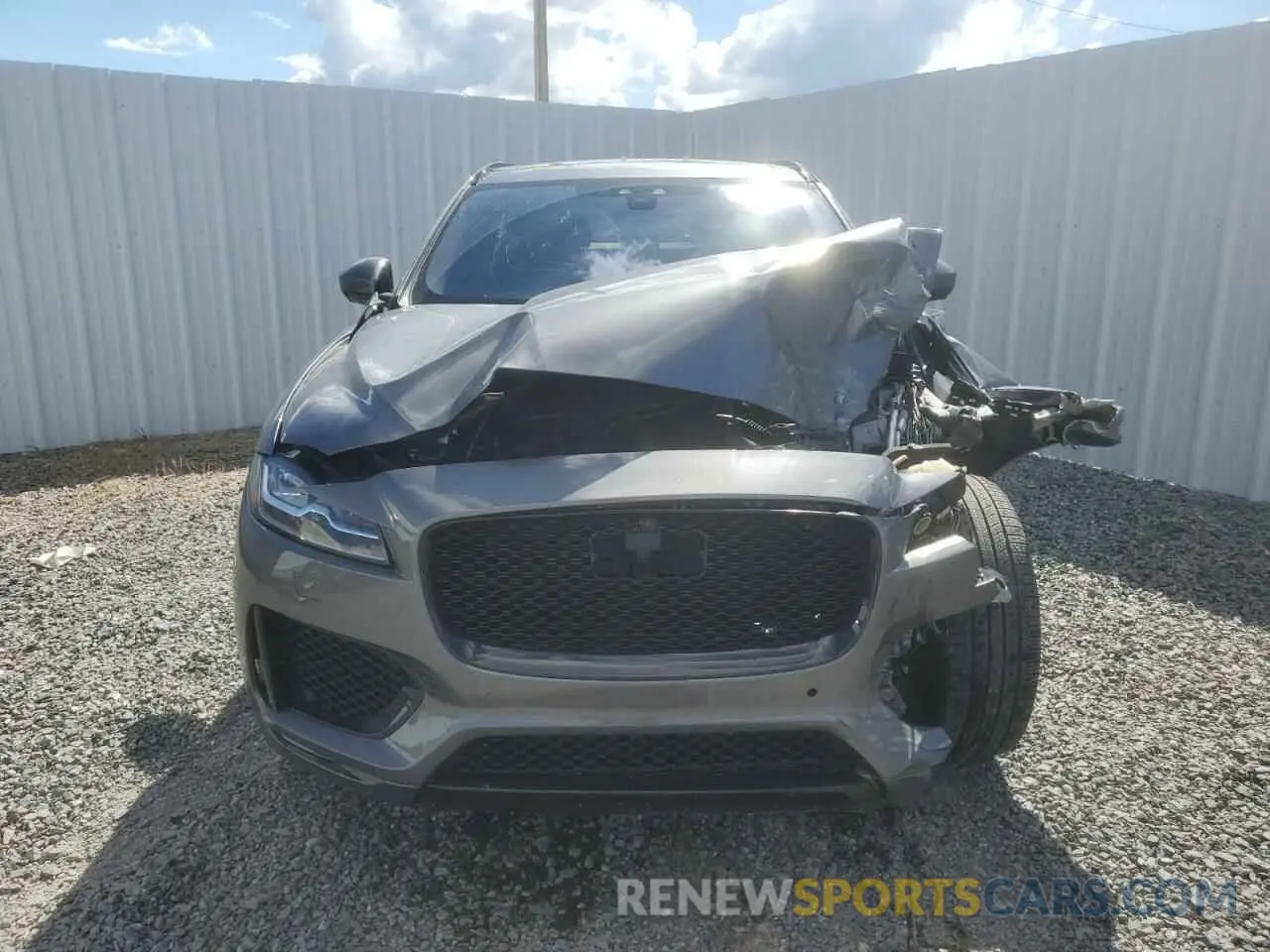 5 Фотография поврежденного автомобиля SADCM2FV5KA396329 JAGUAR F-PACE 2019