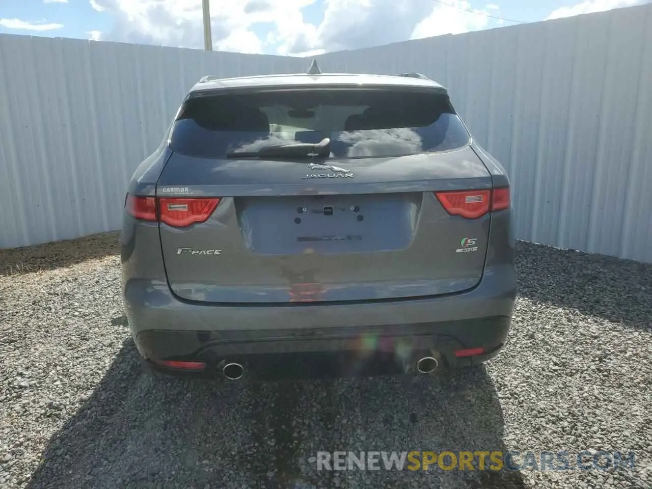 6 Фотография поврежденного автомобиля SADCM2FV5KA396329 JAGUAR F-PACE 2019