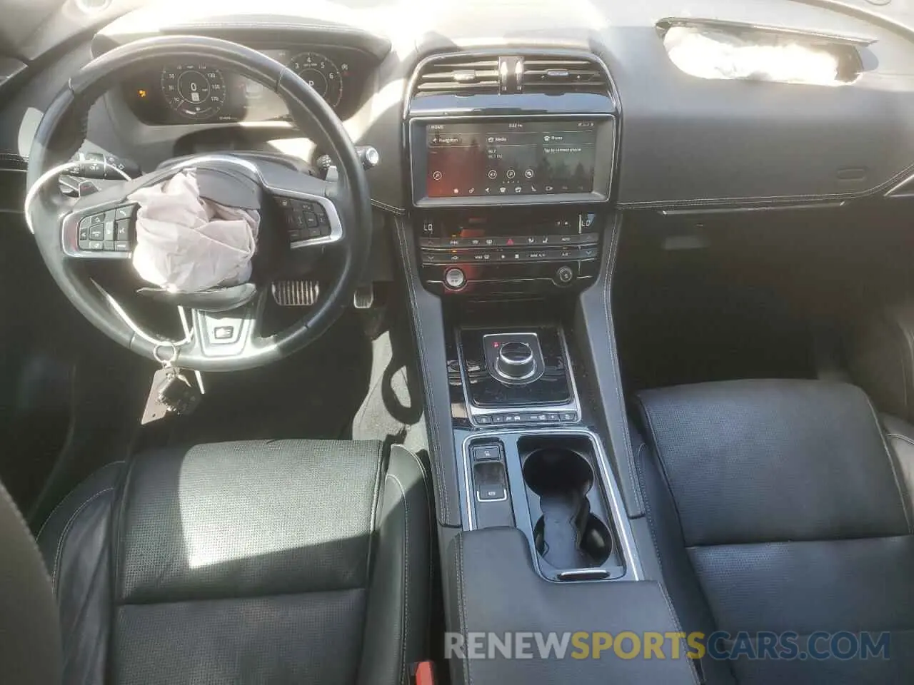 8 Фотография поврежденного автомобиля SADCM2FV5KA396329 JAGUAR F-PACE 2019