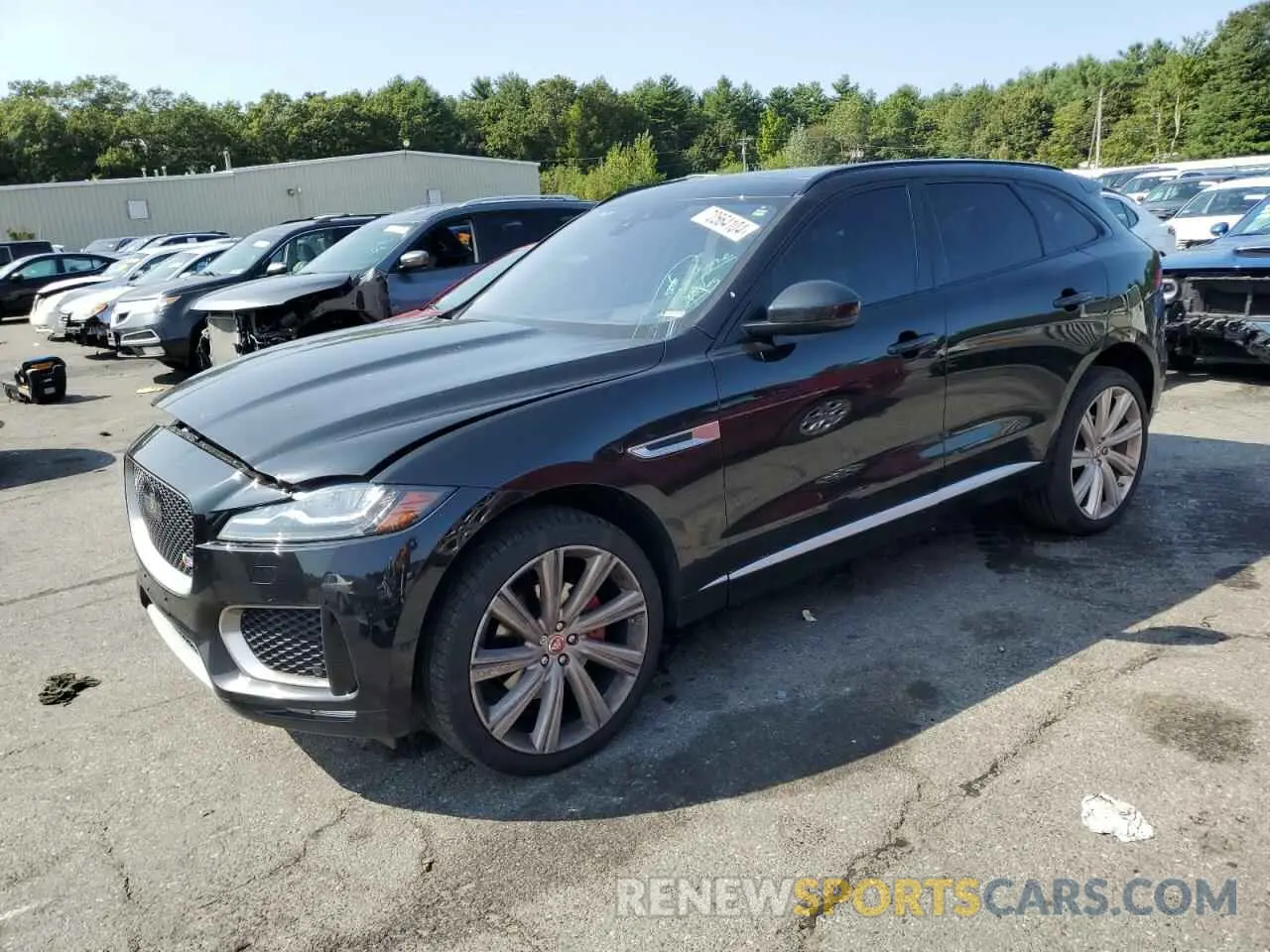 1 Фотография поврежденного автомобиля SADCM2FV8KA609726 JAGUAR F-PACE 2019