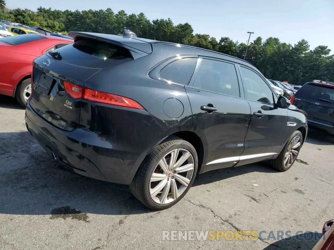 3 Фотография поврежденного автомобиля SADCM2FV8KA609726 JAGUAR F-PACE 2019