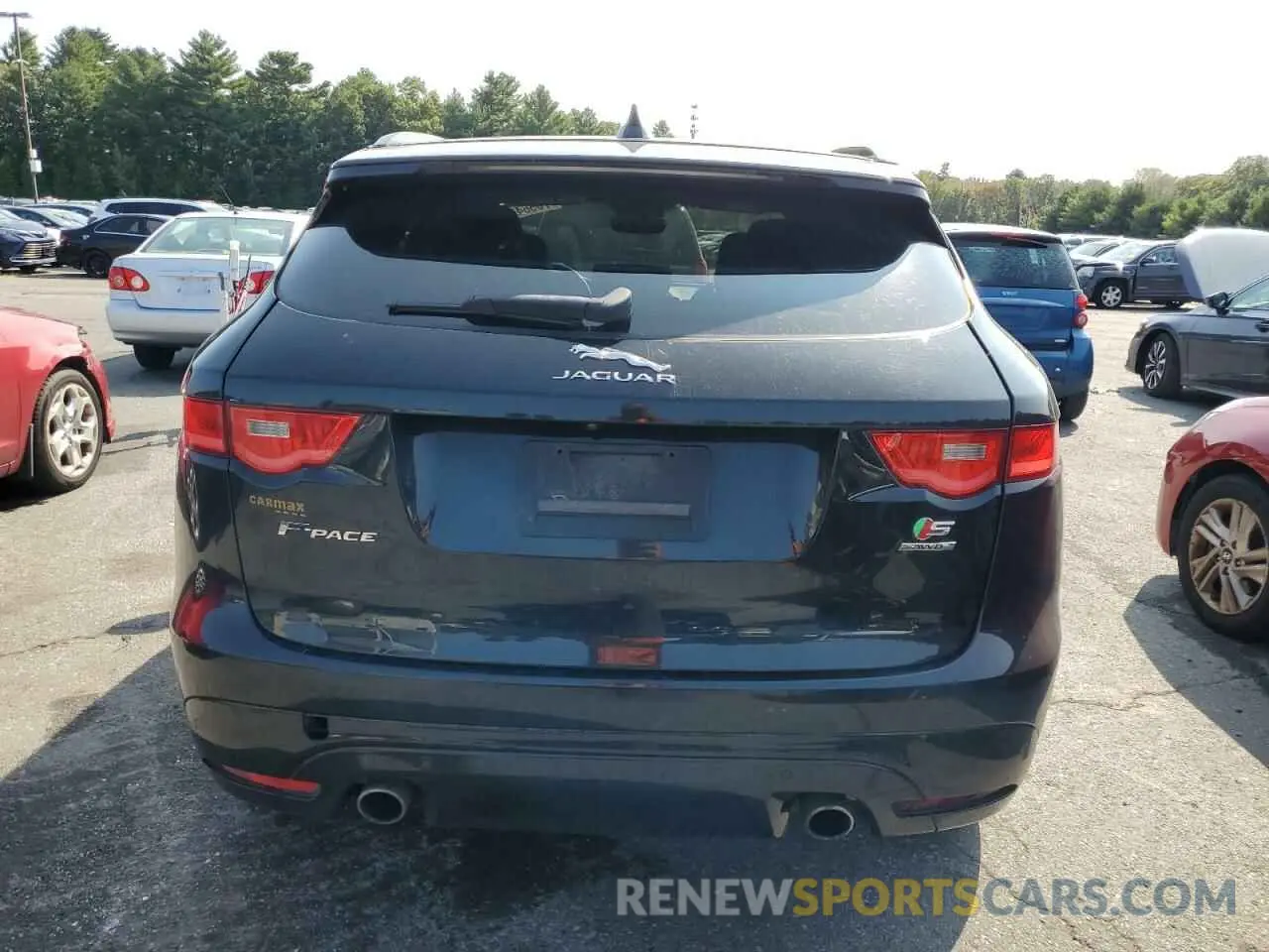 6 Фотография поврежденного автомобиля SADCM2FV8KA609726 JAGUAR F-PACE 2019