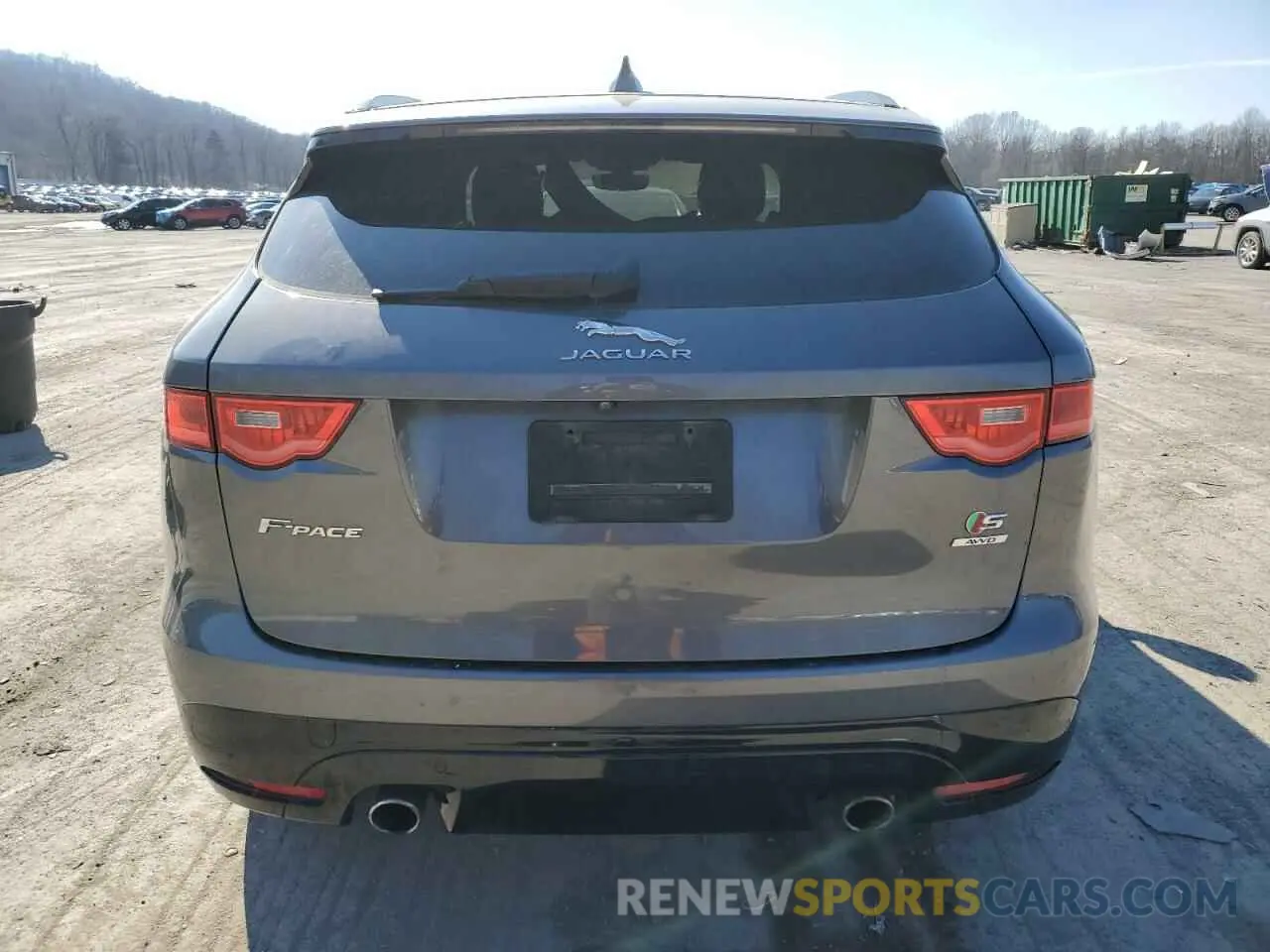 6 Photograph of a damaged car SADCM2FV9KA353502 JAGUAR F-PACE 2019