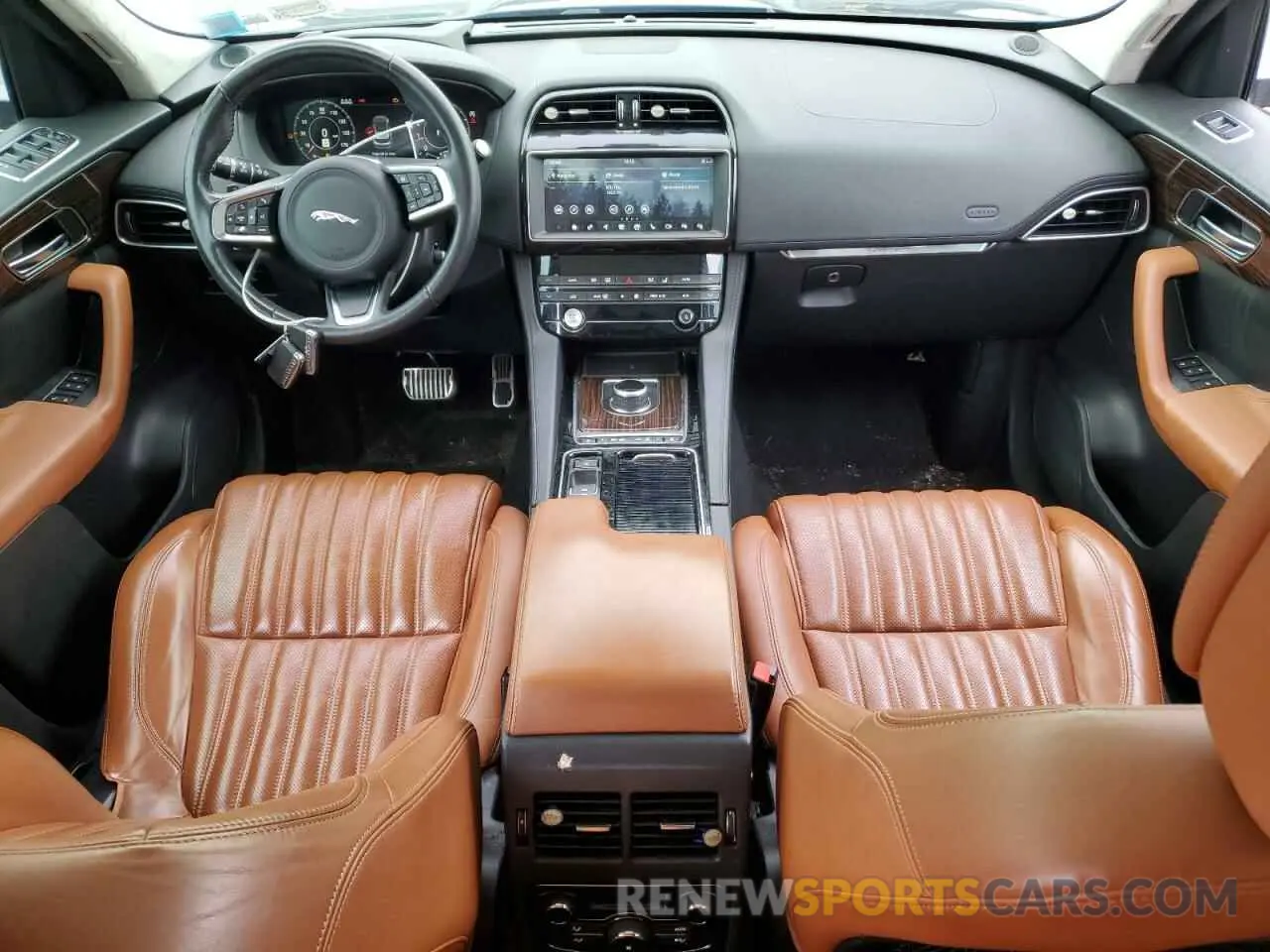 8 Photograph of a damaged car SADCN2GX7KA365936 JAGUAR F-PACE 2019