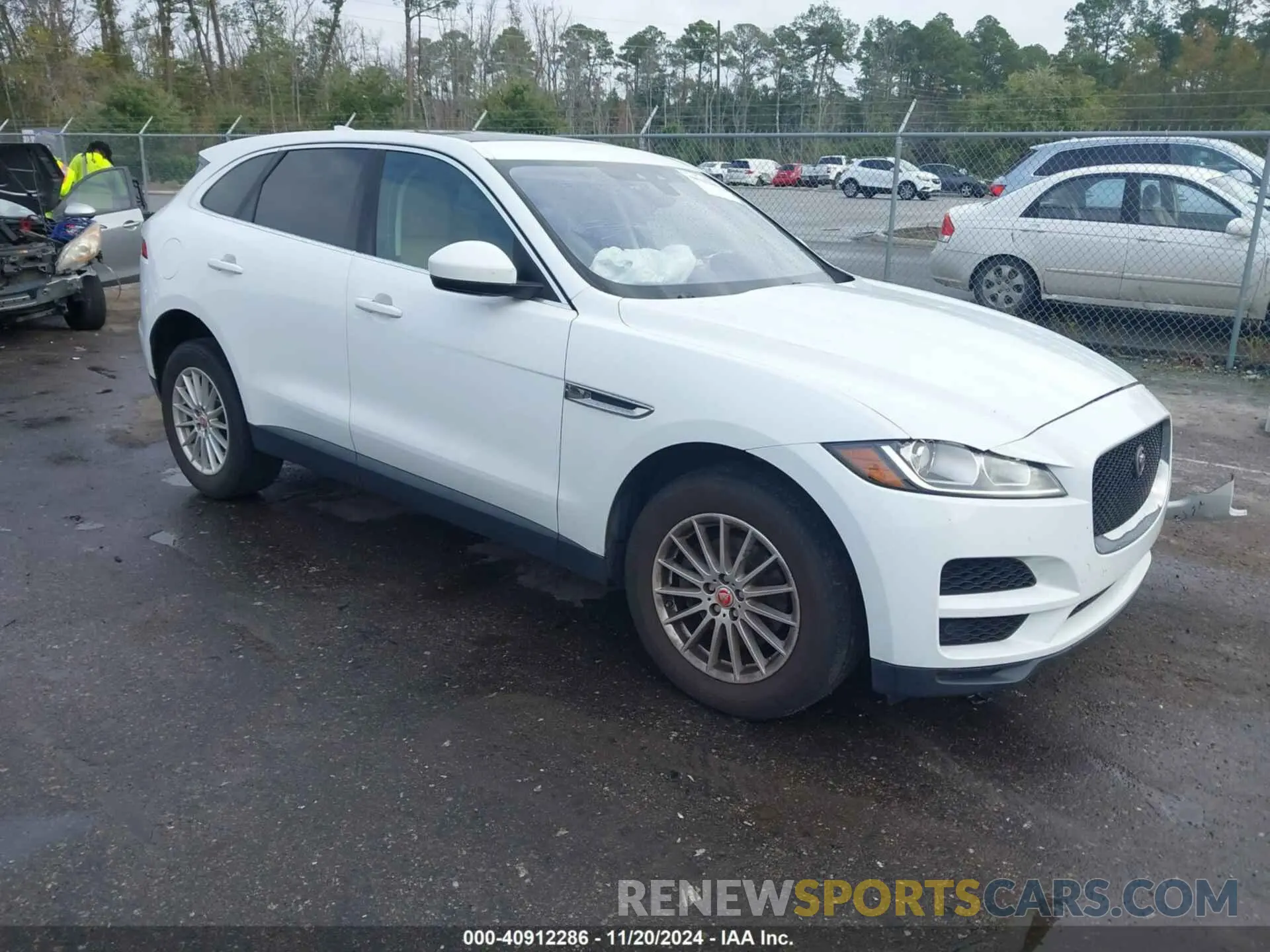 1 Фотография поврежденного автомобиля SADCS2FX0KA390106 JAGUAR F-PACE 2019