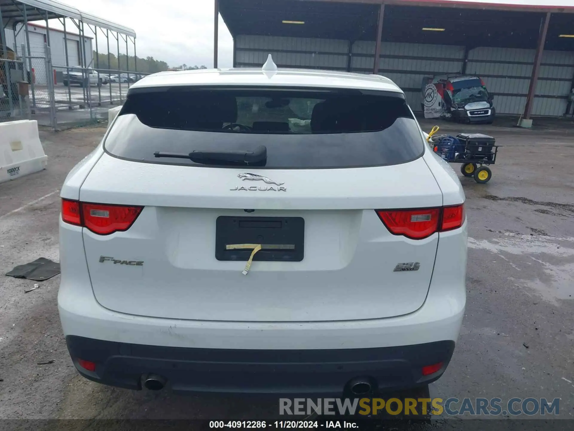 16 Фотография поврежденного автомобиля SADCS2FX0KA390106 JAGUAR F-PACE 2019