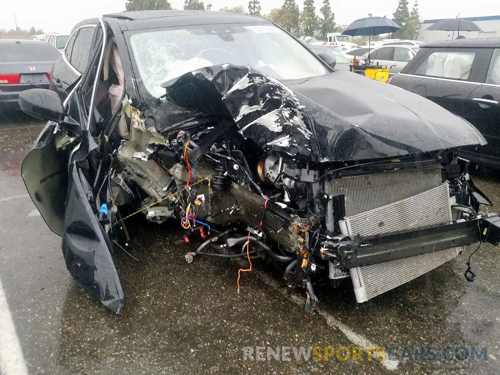 1 Photograph of a damaged car SADCS2FX1KA391393 JAGUAR F-PACE 2019
