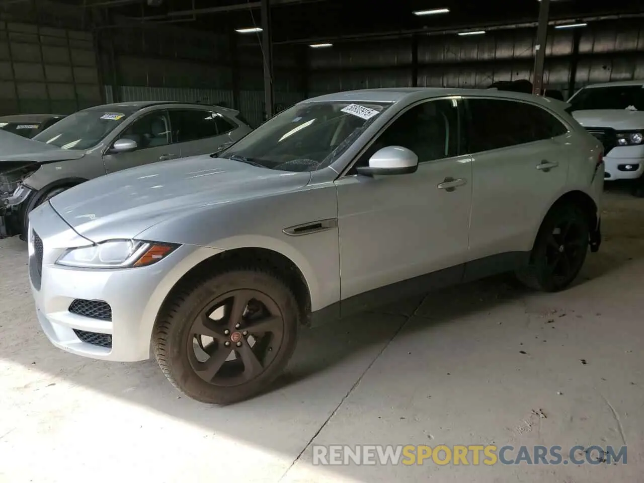 1 Photograph of a damaged car SADCS2FX2KA391600 JAGUAR F-PACE 2019