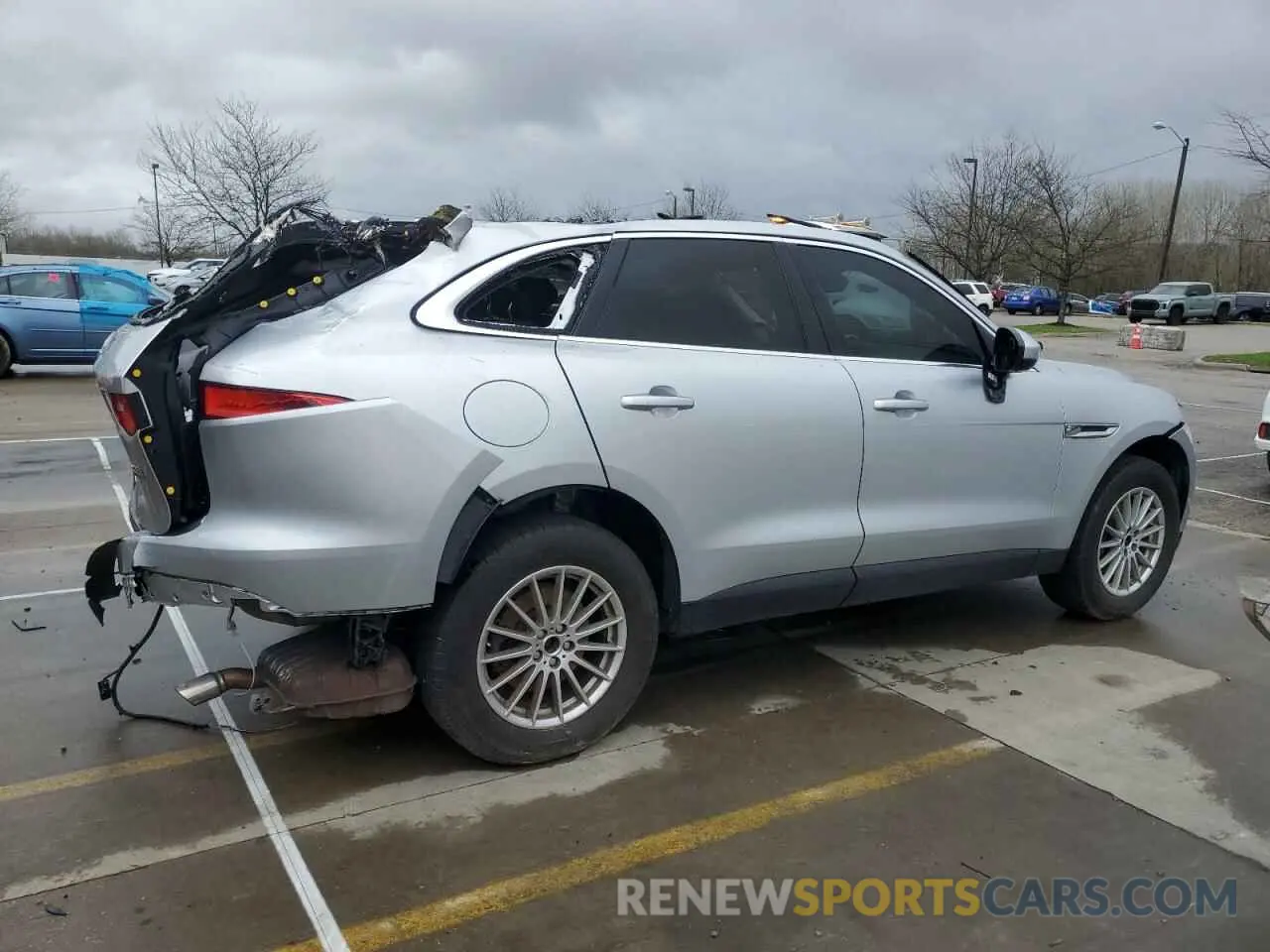 3 Фотография поврежденного автомобиля SADCS2FX3KA391475 JAGUAR F-PACE 2019
