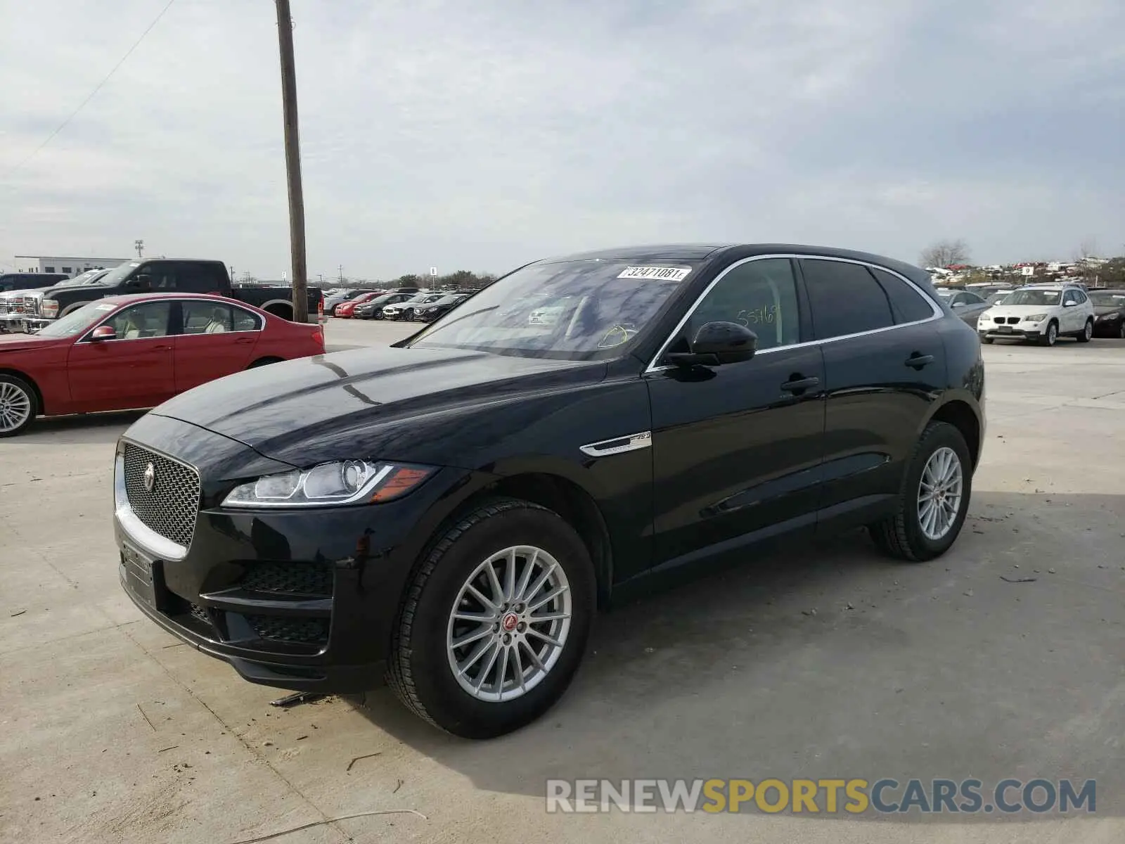 2 Photograph of a damaged car SADCS2FX8KA390628 JAGUAR F-PACE 2019