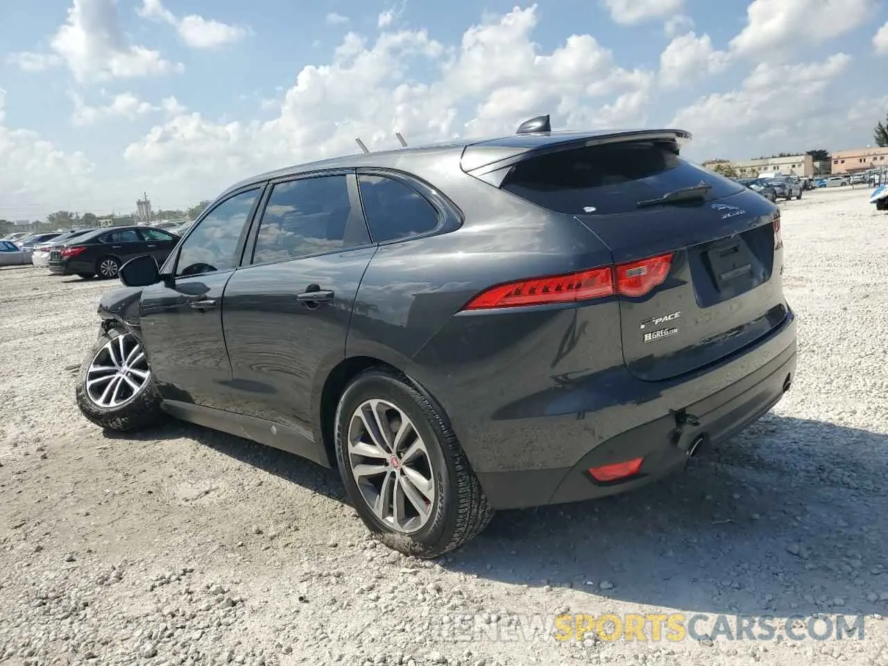2 Photograph of a damaged car SADCJ2FX0LA646149 JAGUAR F-PACE 2020