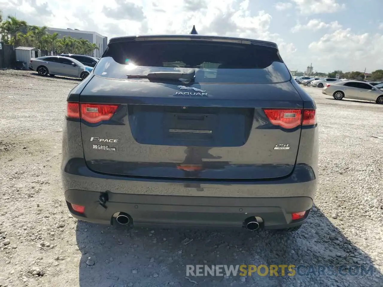 6 Photograph of a damaged car SADCJ2FX0LA646149 JAGUAR F-PACE 2020