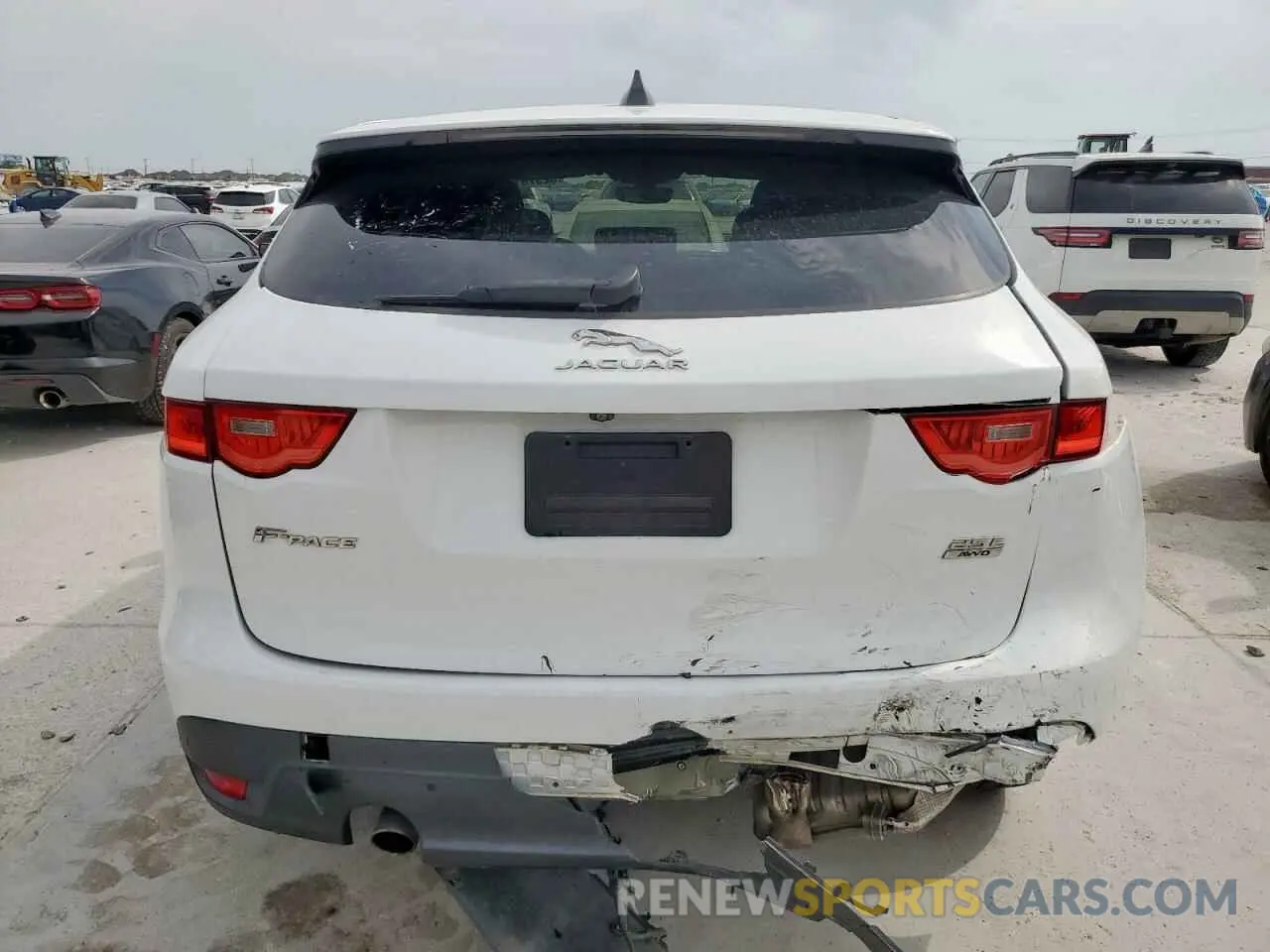 6 Photograph of a damaged car SADCJ2FX1LA628811 JAGUAR F-PACE 2020