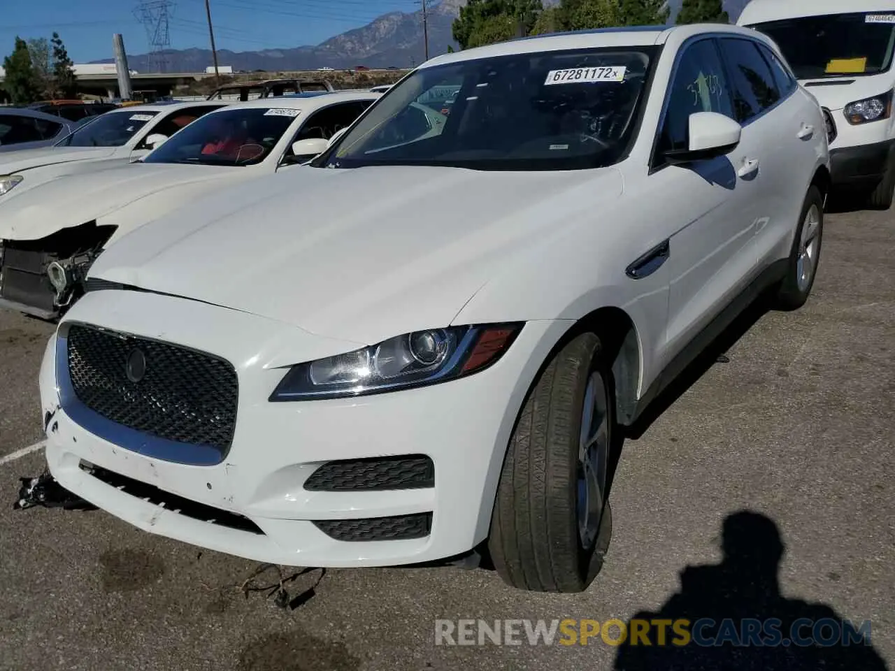 1 Фотография поврежденного автомобиля SADCJ2FX1LA640036 JAGUAR F-PACE 2020