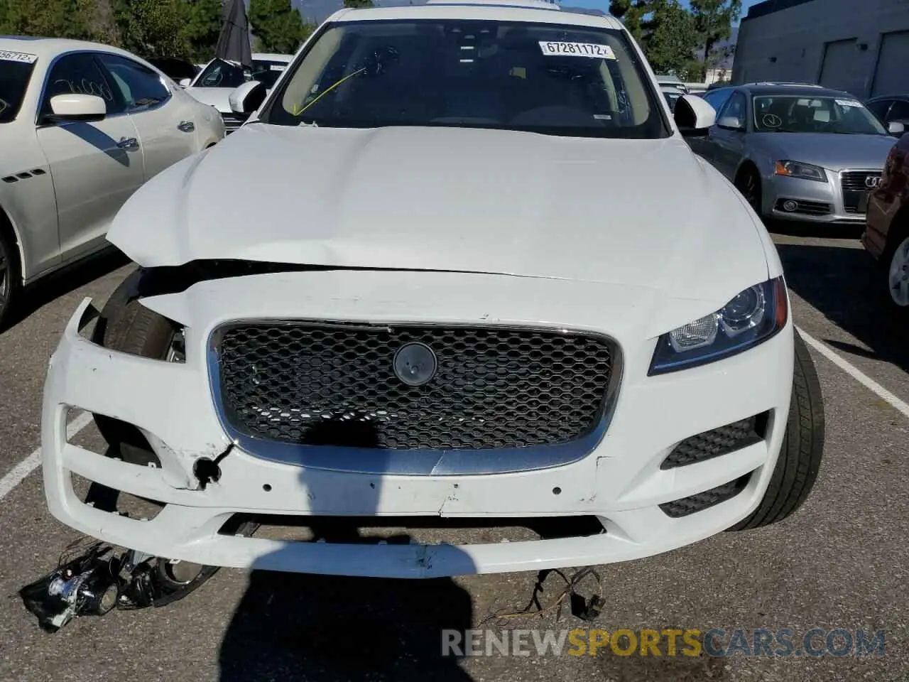 5 Фотография поврежденного автомобиля SADCJ2FX1LA640036 JAGUAR F-PACE 2020