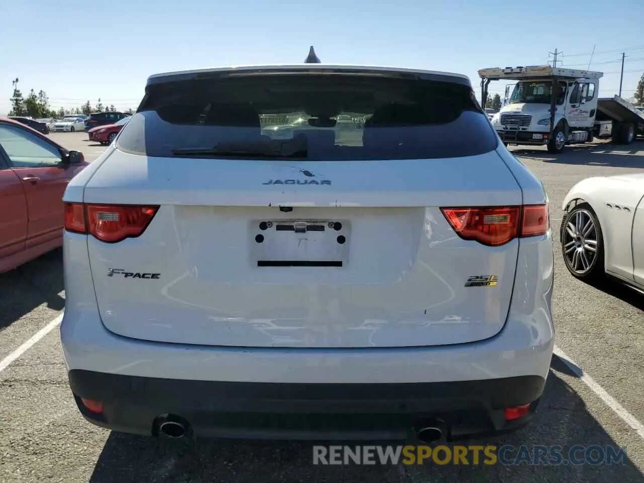6 Фотография поврежденного автомобиля SADCJ2FX1LA640036 JAGUAR F-PACE 2020