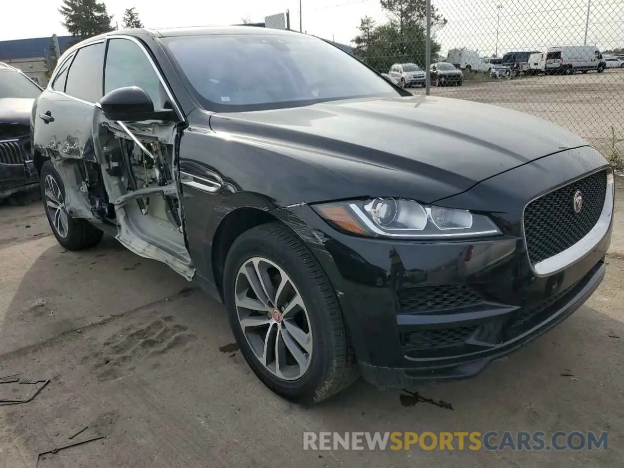 1 Фотография поврежденного автомобиля SADCJ2FX1LA647035 JAGUAR F-PACE 2020