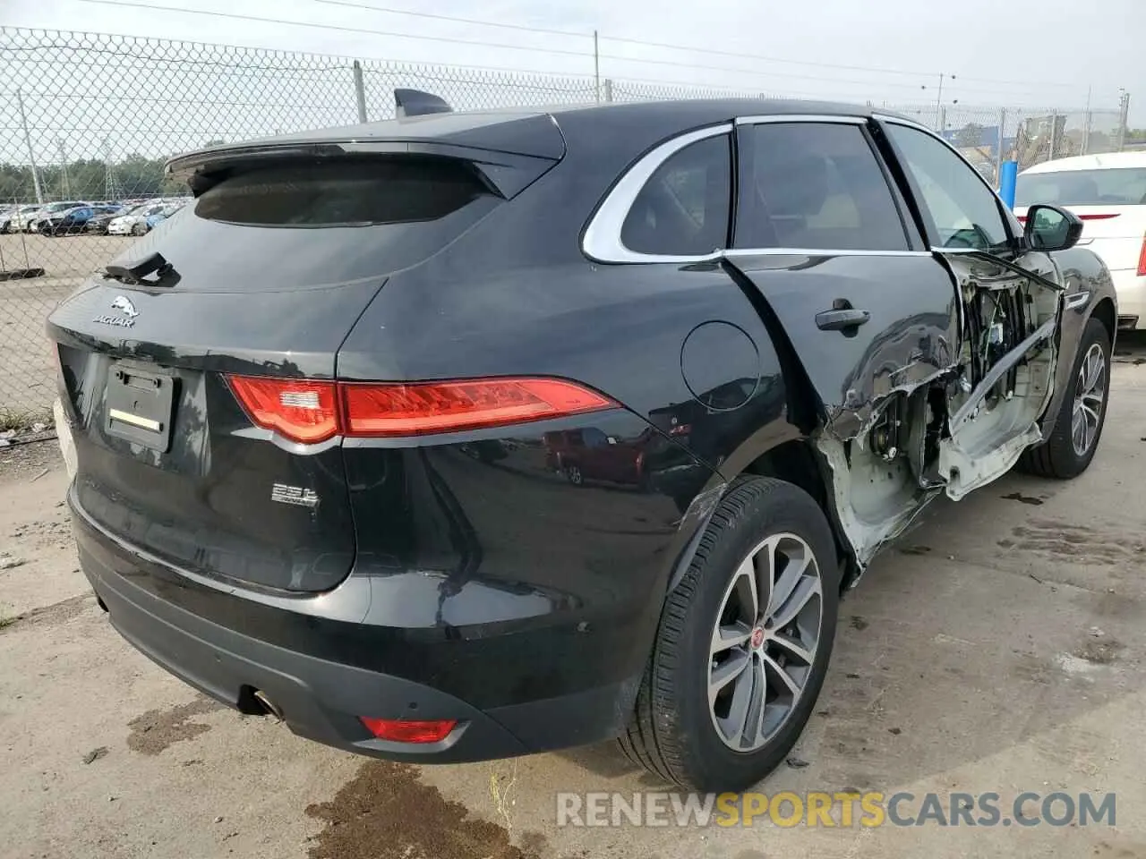 4 Фотография поврежденного автомобиля SADCJ2FX1LA647035 JAGUAR F-PACE 2020