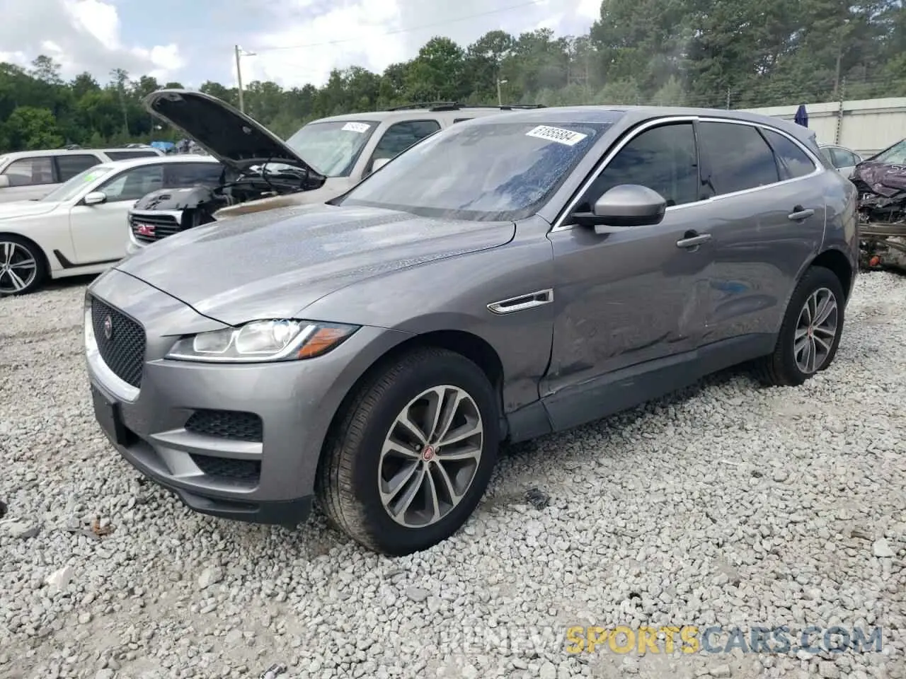 1 Фотография поврежденного автомобиля SADCJ2FX2LA622614 JAGUAR F-PACE 2020