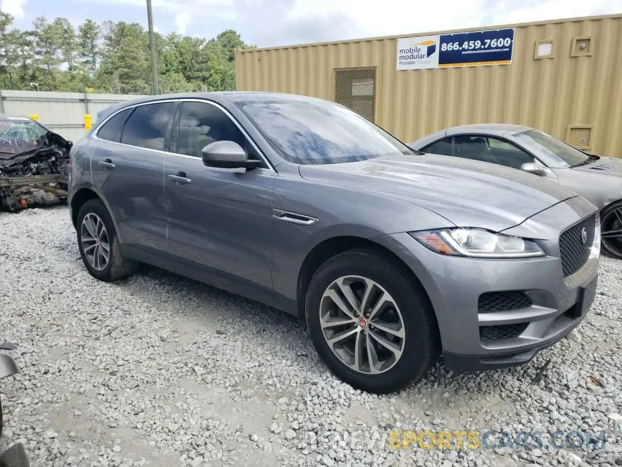 4 Фотография поврежденного автомобиля SADCJ2FX2LA622614 JAGUAR F-PACE 2020