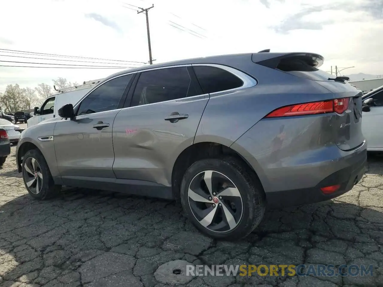 2 Photograph of a damaged car SADCJ2FX2LA638148 JAGUAR F-PACE 2020