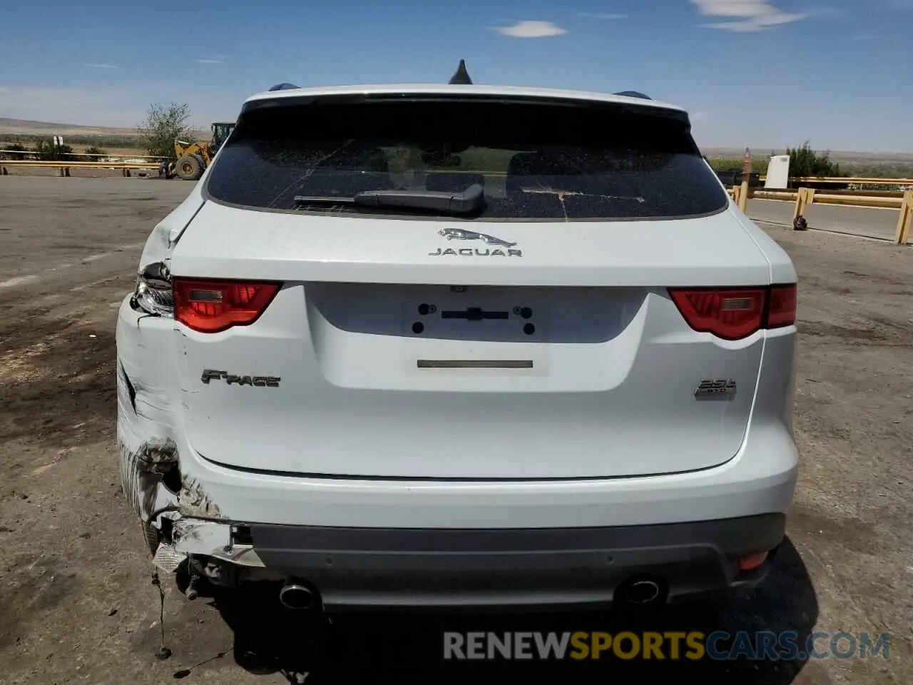 6 Photograph of a damaged car SADCJ2FX2LA639994 JAGUAR F-PACE 2020