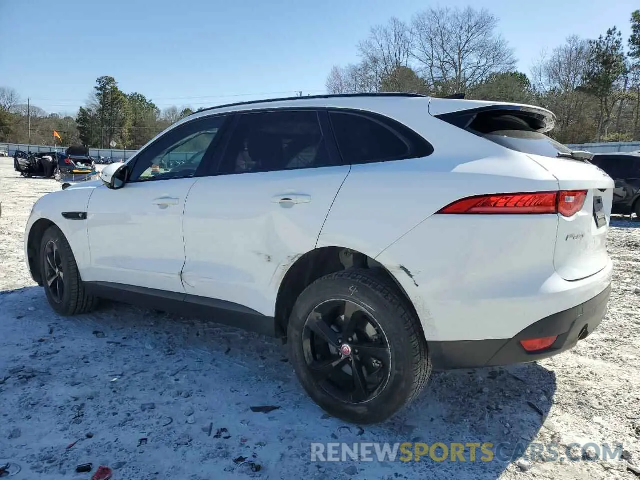 2 Photograph of a damaged car SADCJ2FX2LA660652 JAGUAR F-PACE 2020