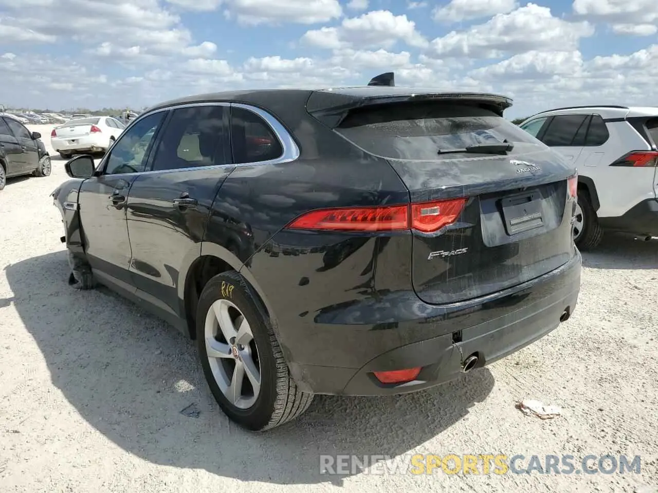 3 Photograph of a damaged car SADCJ2FX5LA628911 JAGUAR F-PACE 2020
