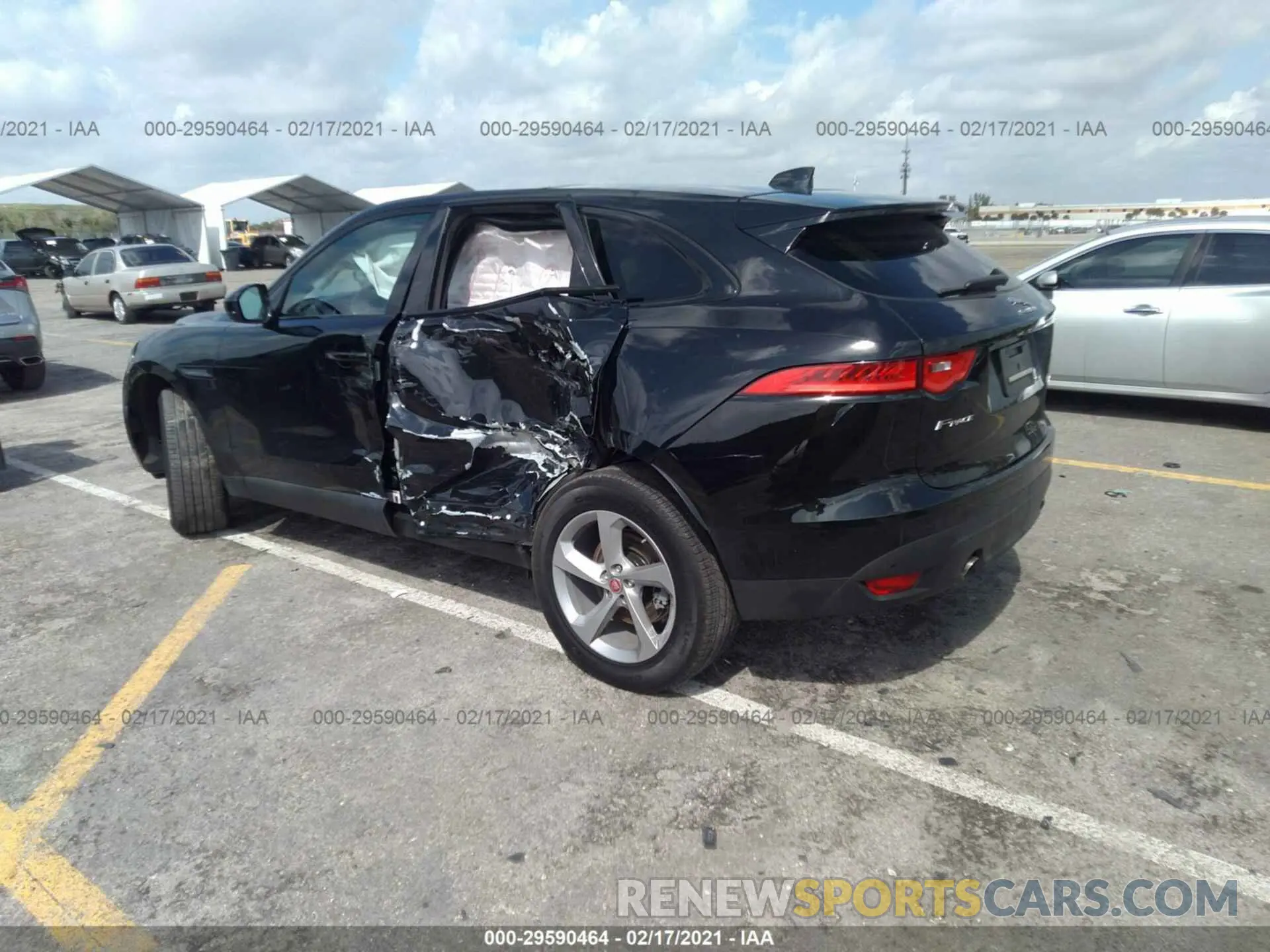 3 Photograph of a damaged car SADCJ2FX5LA645868 JAGUAR F-PACE 2020