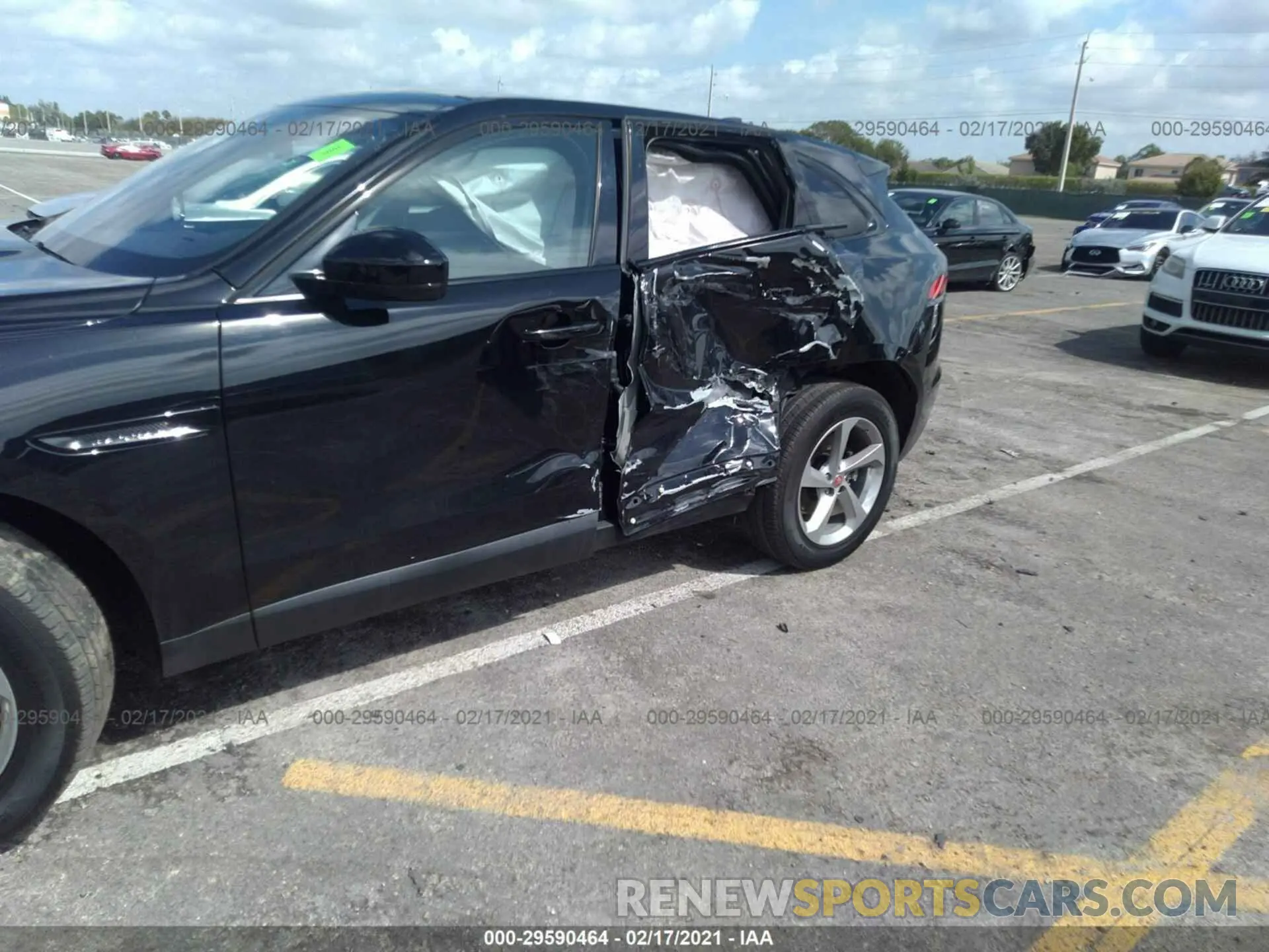 6 Photograph of a damaged car SADCJ2FX5LA645868 JAGUAR F-PACE 2020