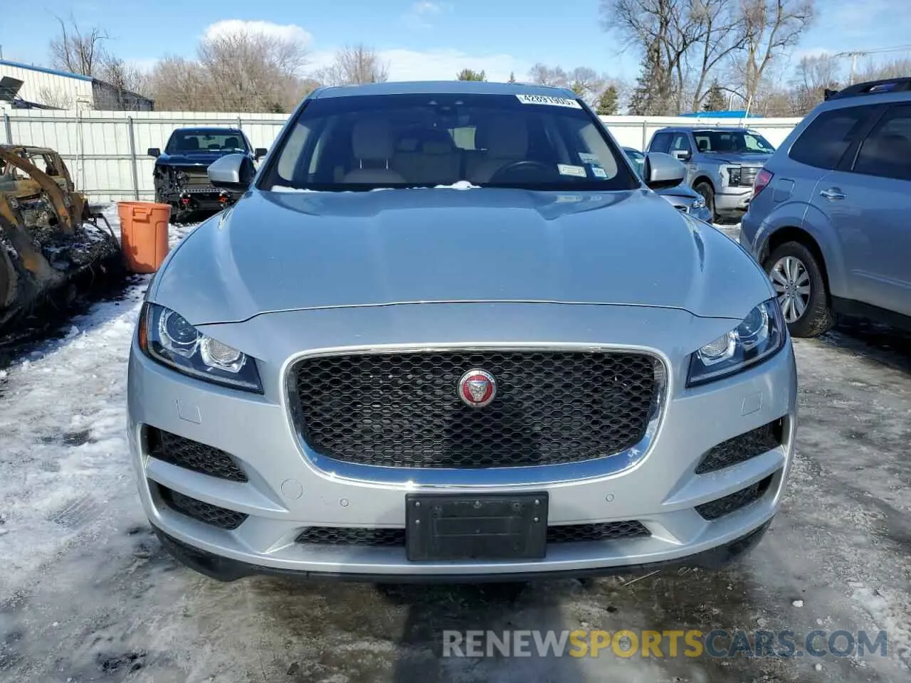 5 Photograph of a damaged car SADCJ2FX5LA656742 JAGUAR F-PACE 2020