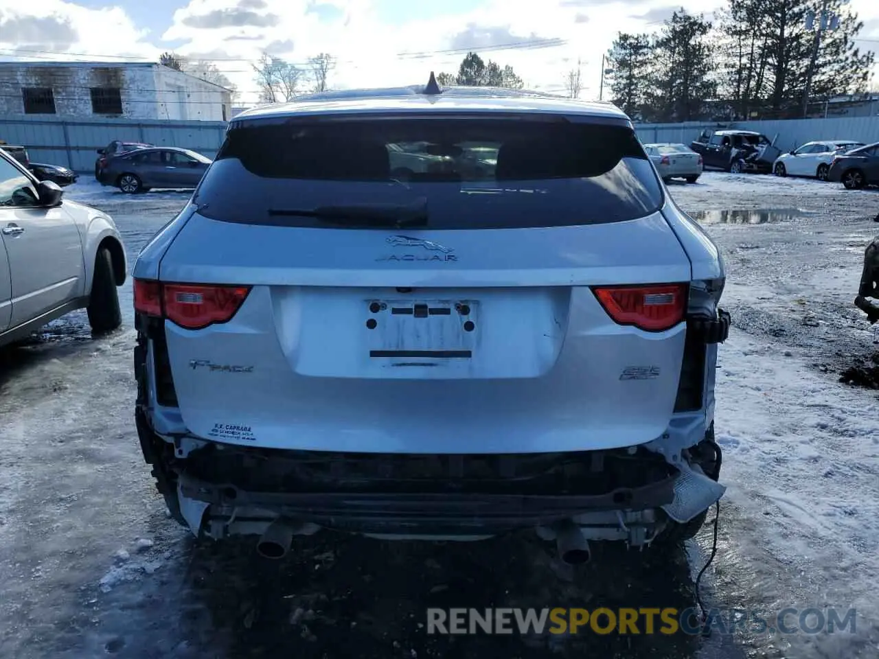 6 Photograph of a damaged car SADCJ2FX5LA656742 JAGUAR F-PACE 2020