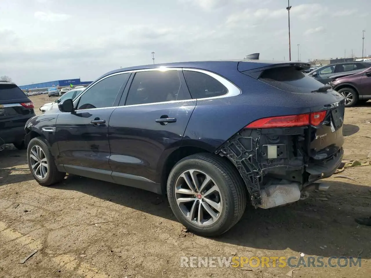 2 Фотография поврежденного автомобиля SADCJ2FX6LA653929 JAGUAR F-PACE 2020