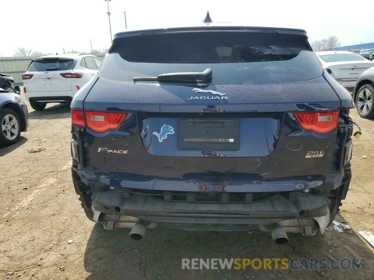 6 Фотография поврежденного автомобиля SADCJ2FX6LA653929 JAGUAR F-PACE 2020
