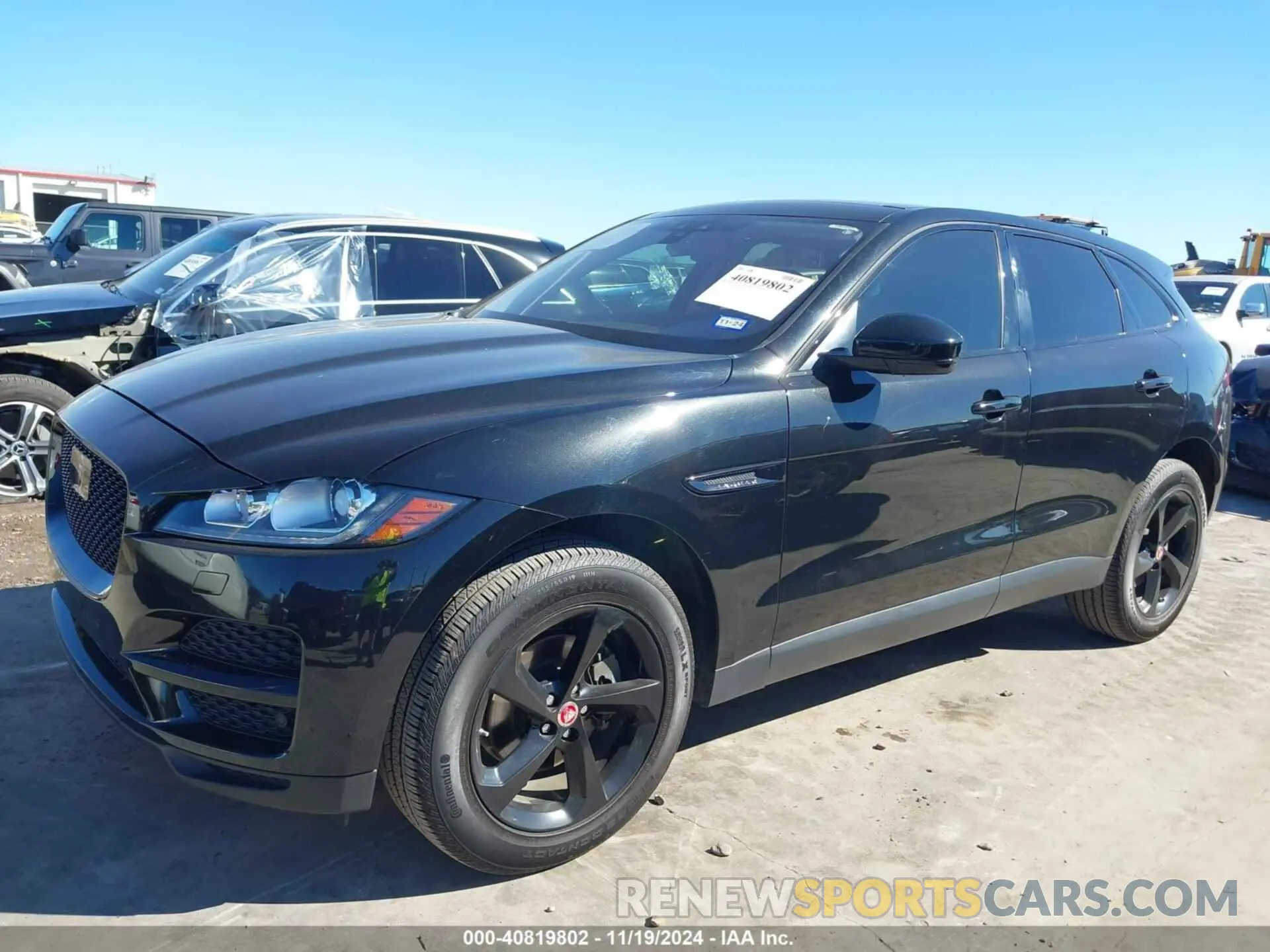 2 Photograph of a damaged car SADCJ2FX7LA626514 JAGUAR F-PACE 2020